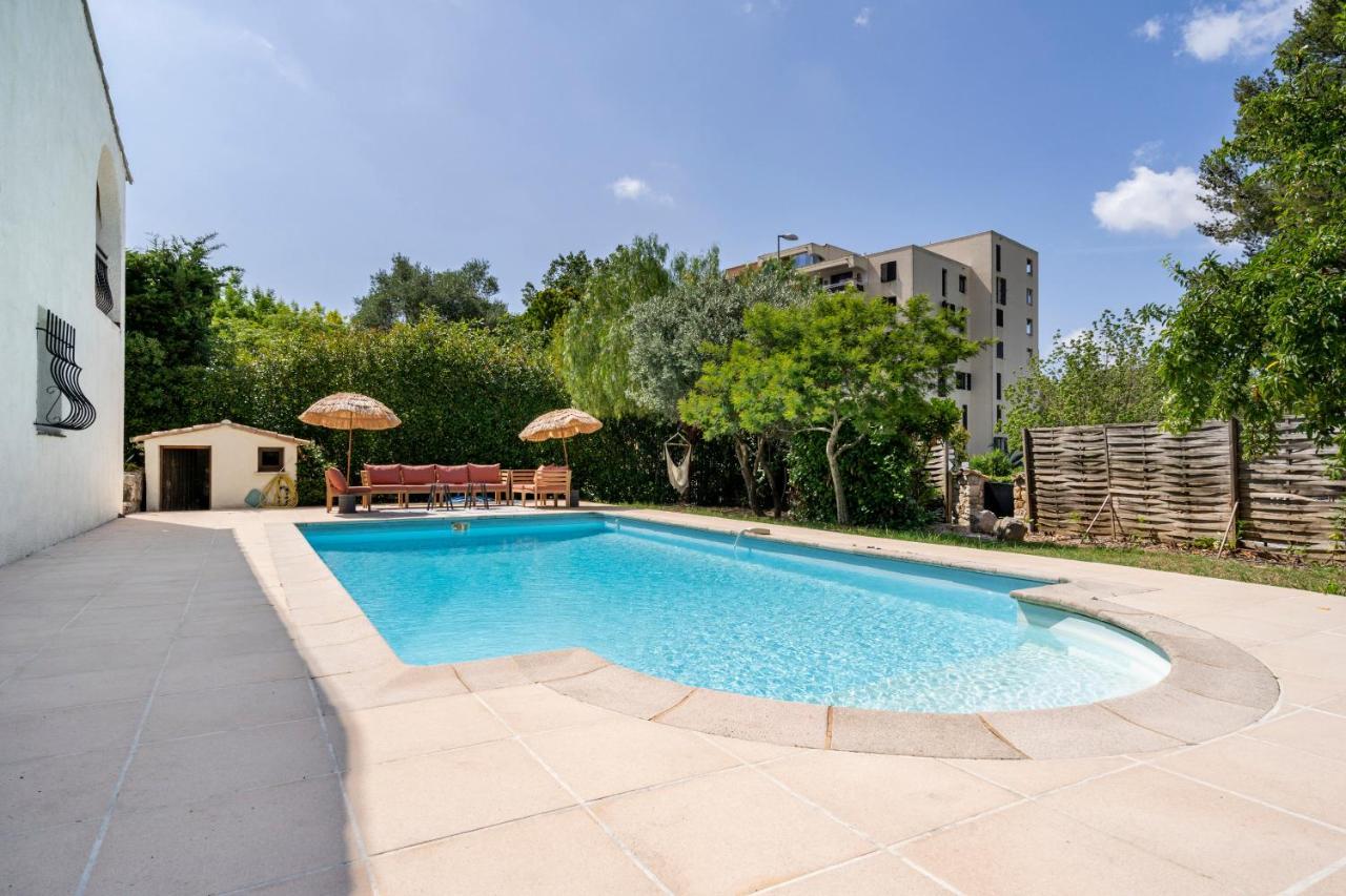 Belle Villa De Charme Avec Piscine أنتيب المظهر الخارجي الصورة